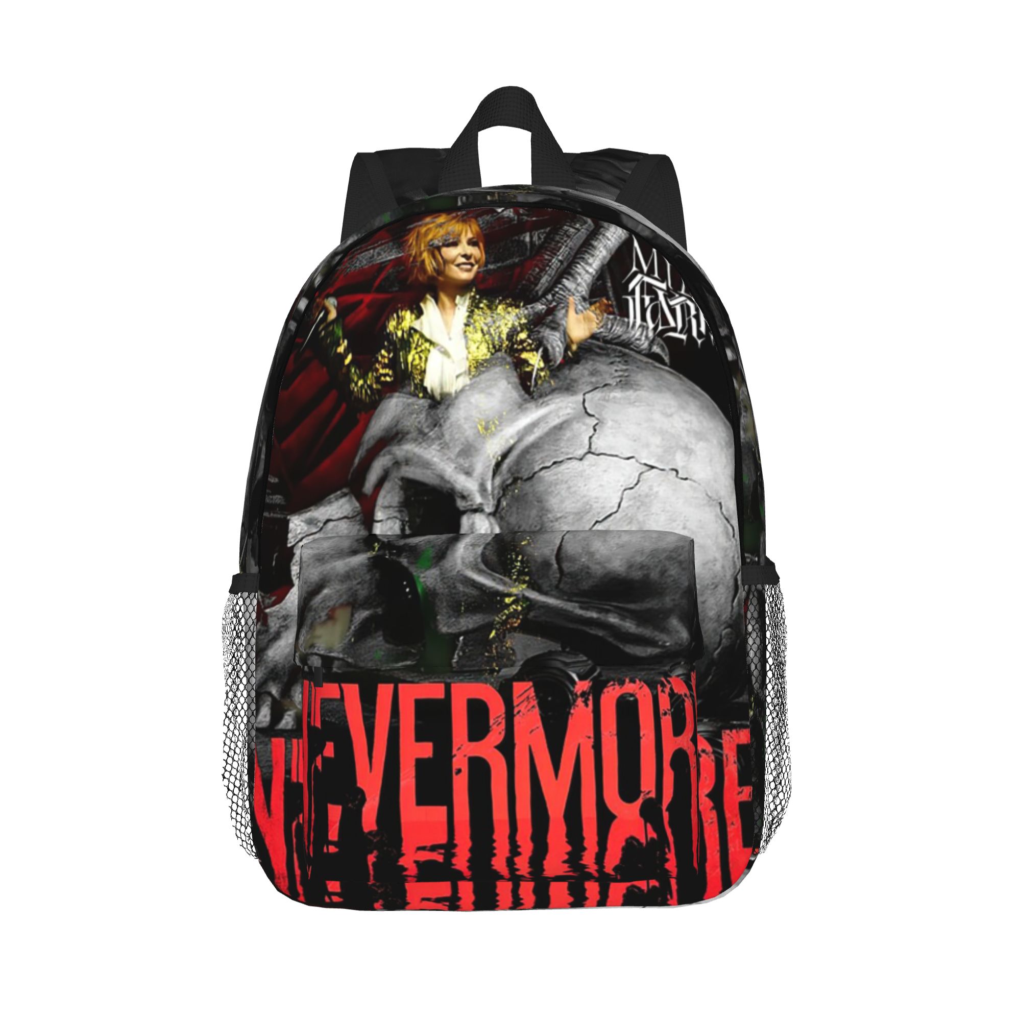 Women Bags Farmers - Mochila Nevermore Skeleton Mylene Farmer, bolsa
