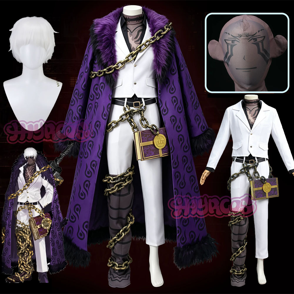 Women Bags White - Fantasia de Cosplay do Chefe Matthias