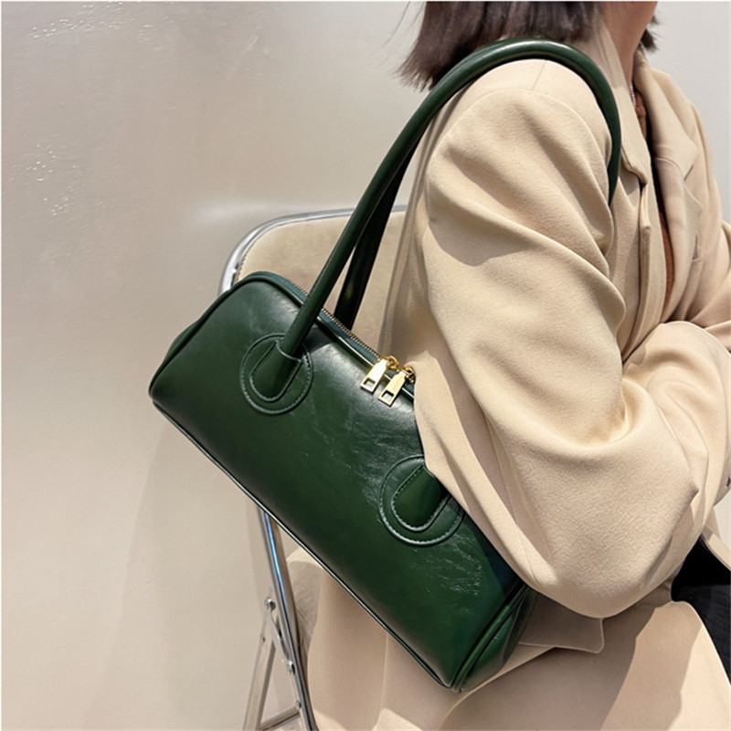 Women'S Vegan Bags - Bolsa de Couro Clássica, Bolsa Retro