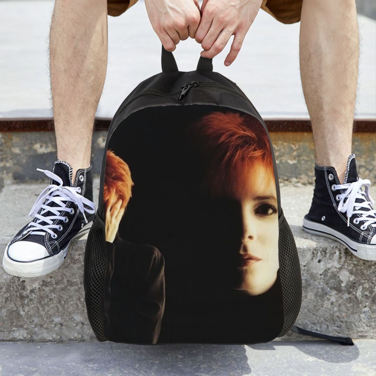 Women Bags Farmers - Mylene Farmer Desenchantee Mochila de grande