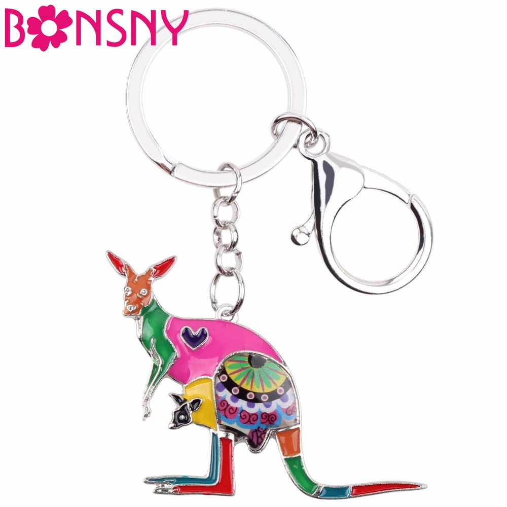 Bonsny chaveiro esmaltado flor - Women Bags In Australia avaliação e preço