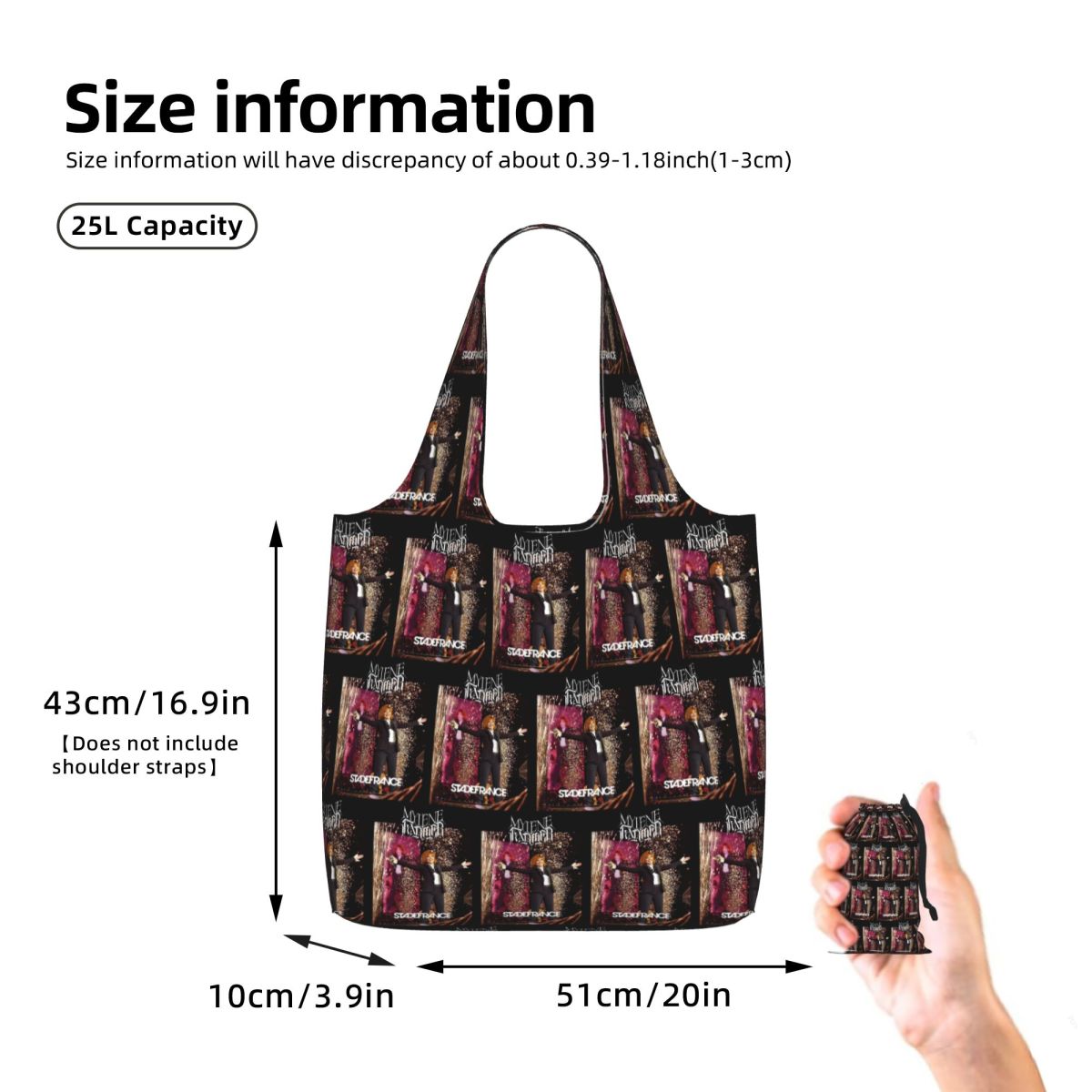 Sacola de Compras Stade De Fra - Women Bags Farmers avaliação e preço