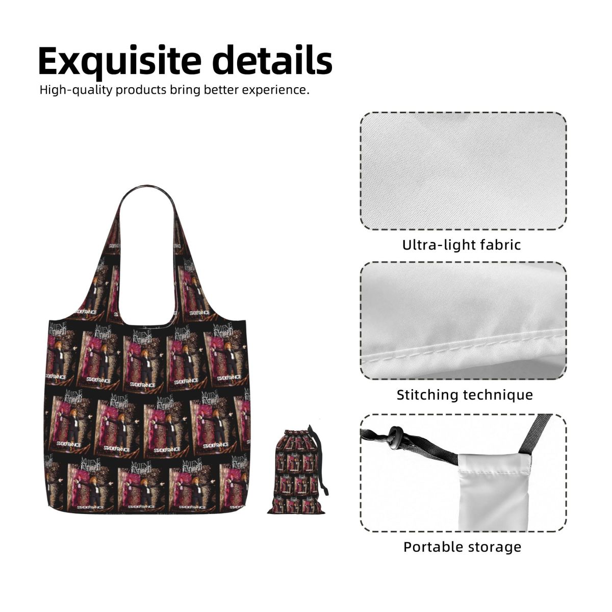 Sacola de Compras Stade De Fra - Women Bags Farmers avaliação e preço
