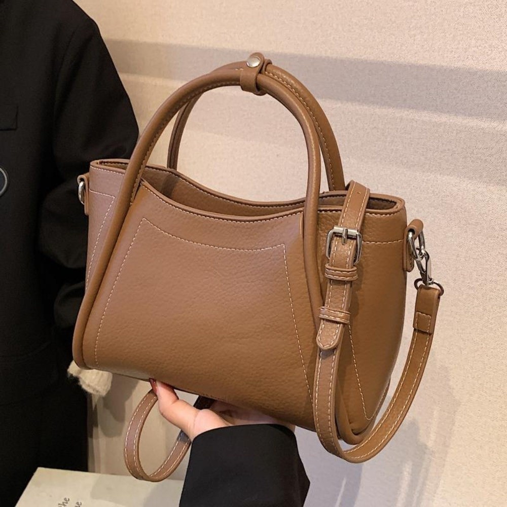 Bolsa Retro de Material PU Gra - Women Bags Manufacturer avaliação e preço