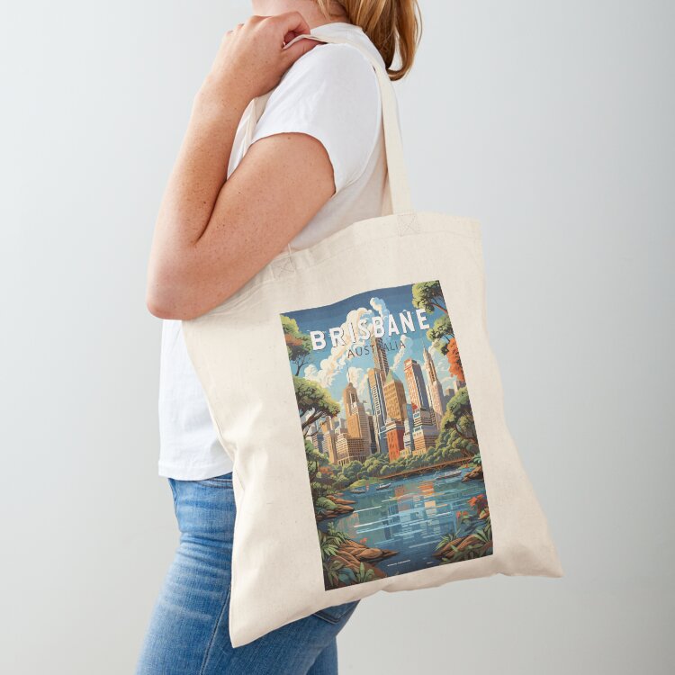 Brisbane Australia Travel Art  - Women Bags In Australia avaliação e preço