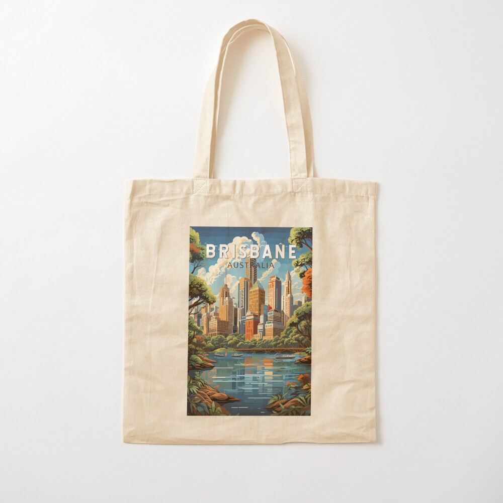 Brisbane Australia Travel Art  - Women Bags In Australia avaliação e preço