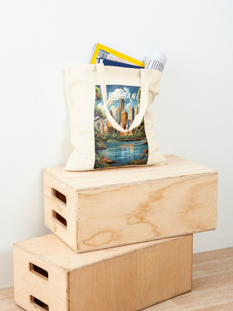 Brisbane Australia Travel Art  - Women Bags In Australia avaliação e preço