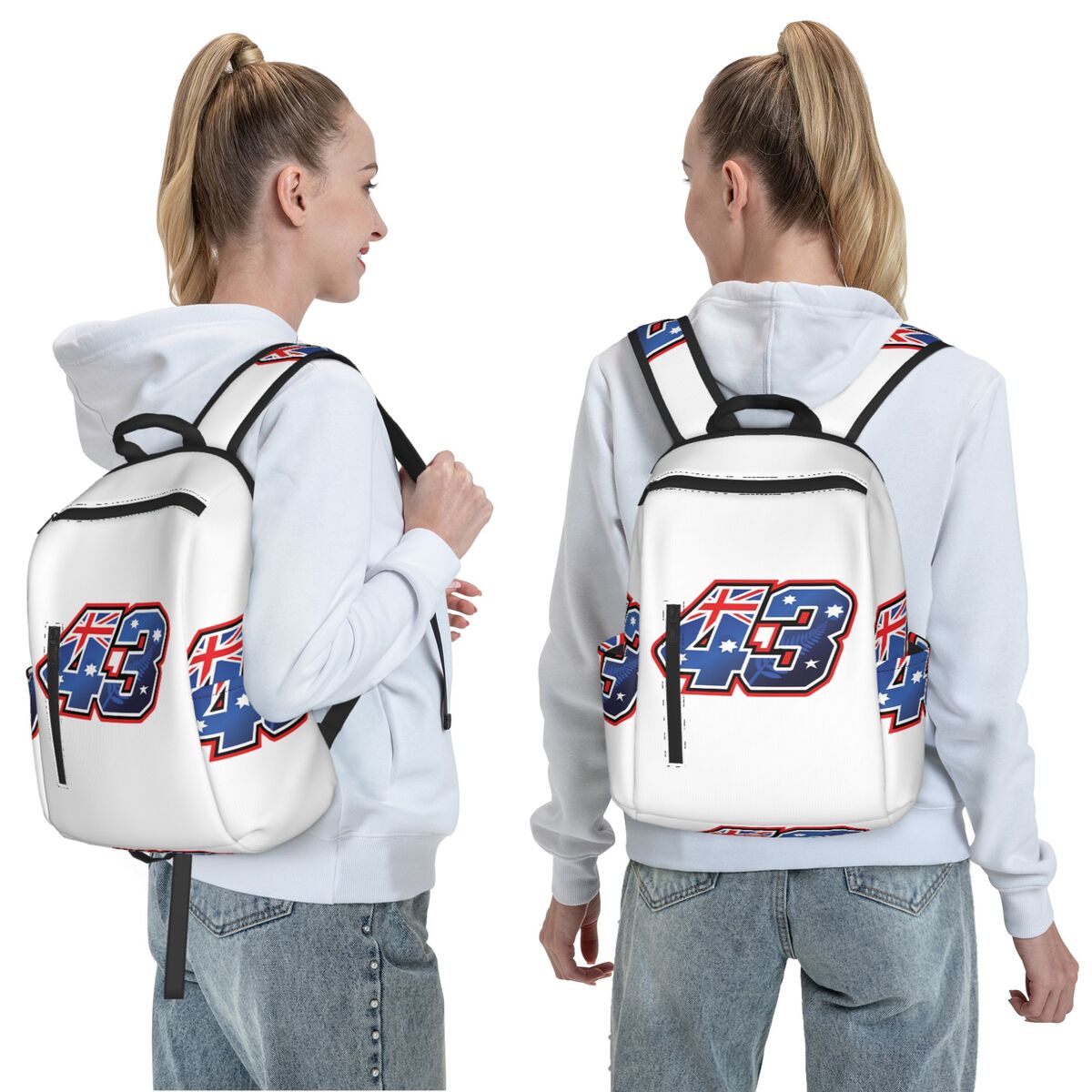 Mochila Jack Miller Number 43  - Women Bags In Australia avaliação e preço