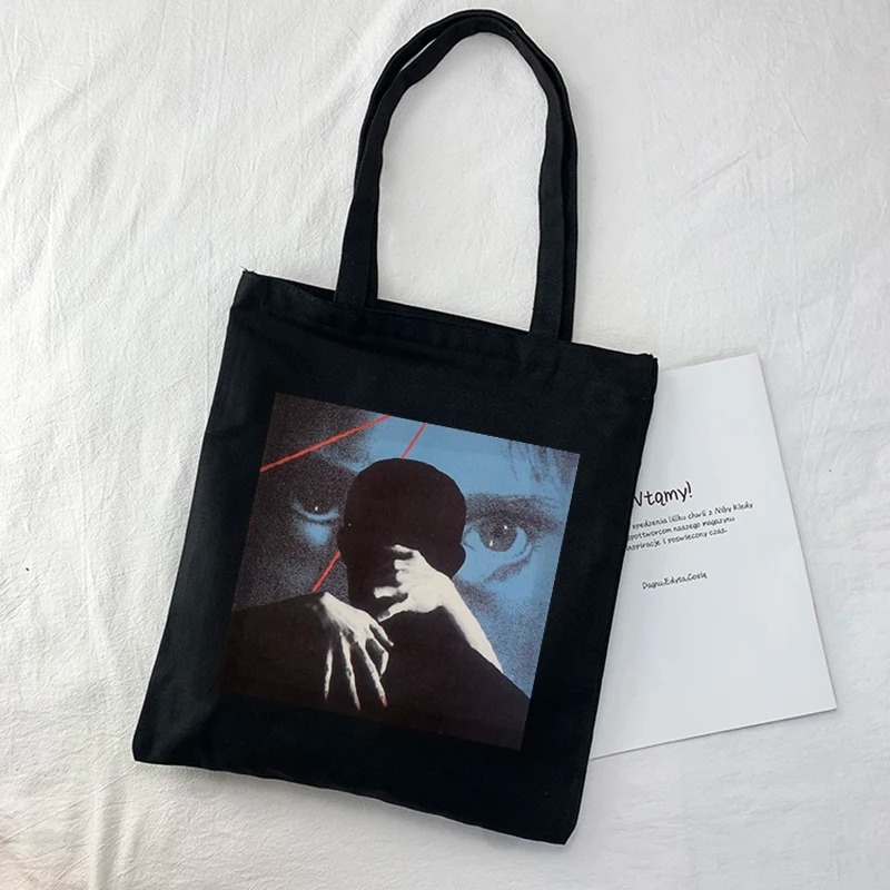 Bolsa de lona feminina horror  - Women'S Vegan Bags avaliação e preço