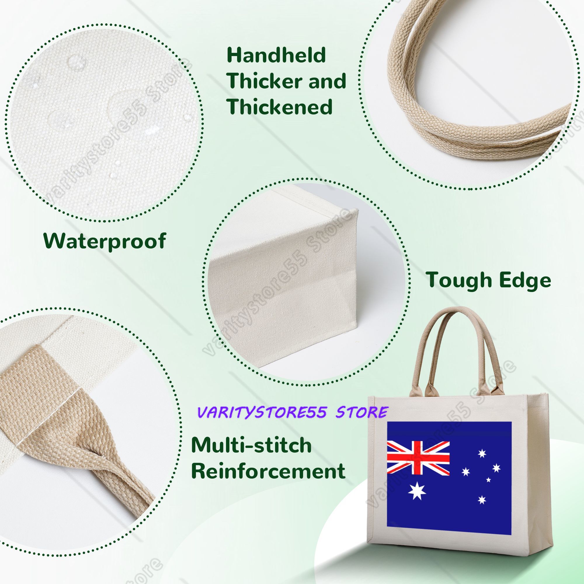 Sacolas de compras com bandeir - Women Bags In Australia avaliação e preço