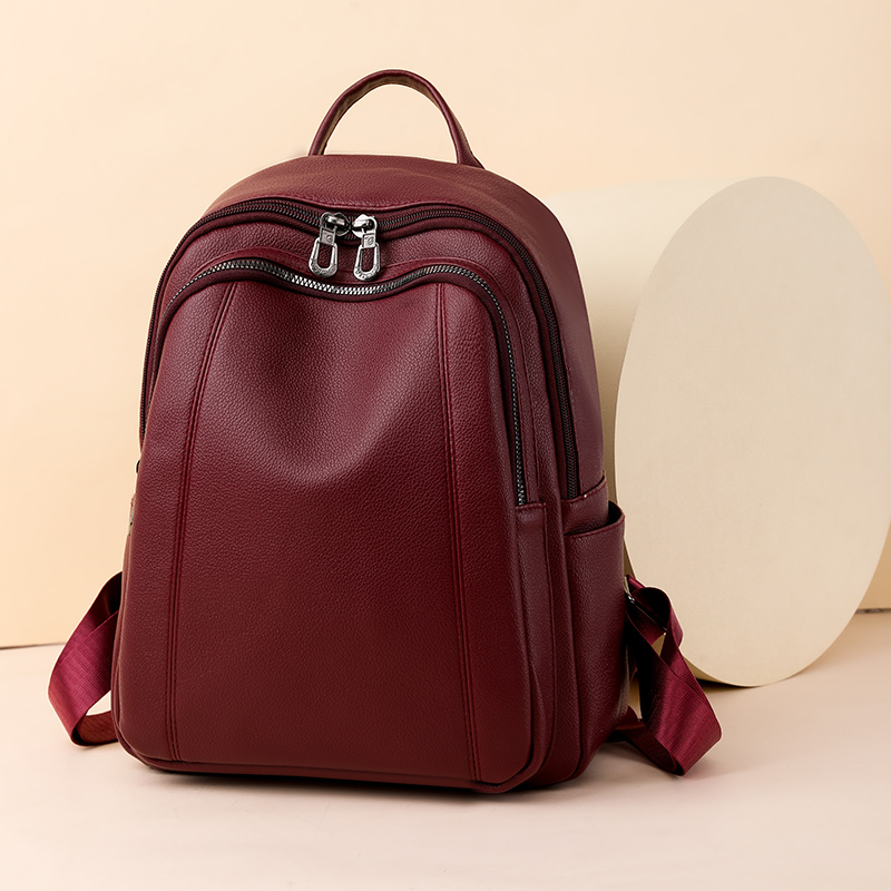 Mochila de couro de alta quali - Women'S Vegan Bags avaliação e preço