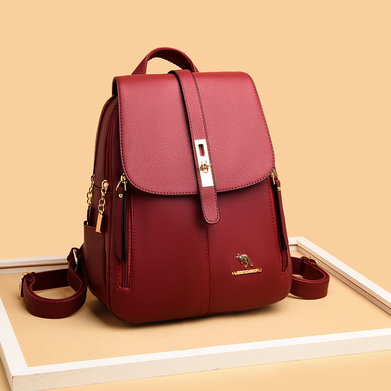 Mochilas de couro luxuosas par - Women'S Vegan Bags avaliação e preço