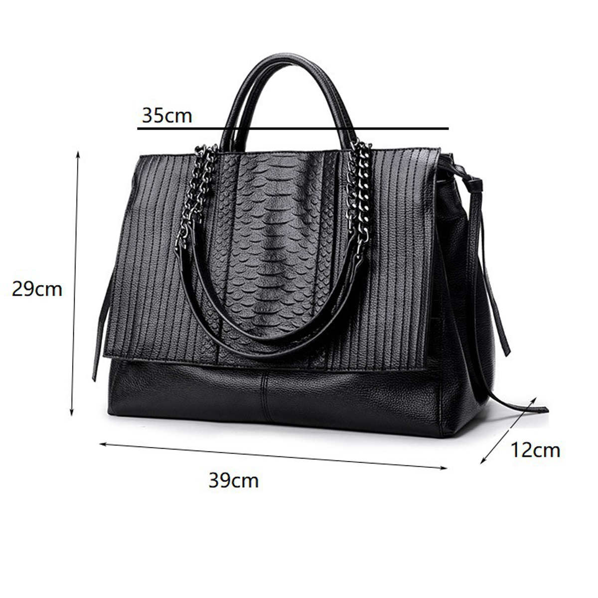 Bolsa tote elegante com zíper, - Women'S Vegan Bags avaliação e preço