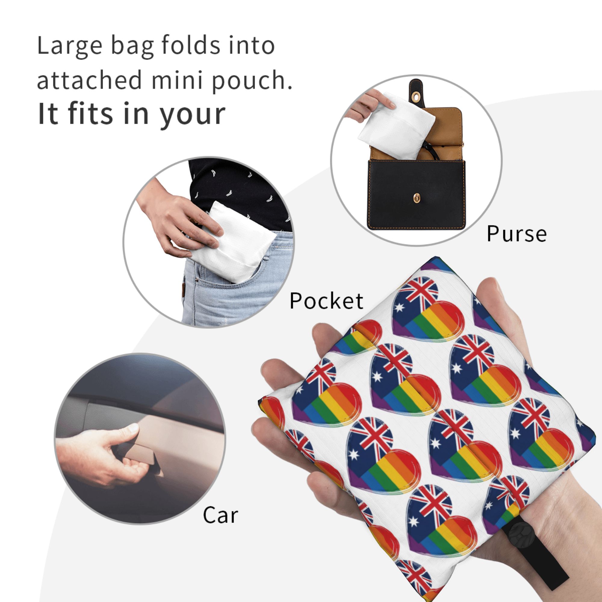 Bolsa de Compras LGBTQ Austral - Women Bags In Australia avaliação e preço