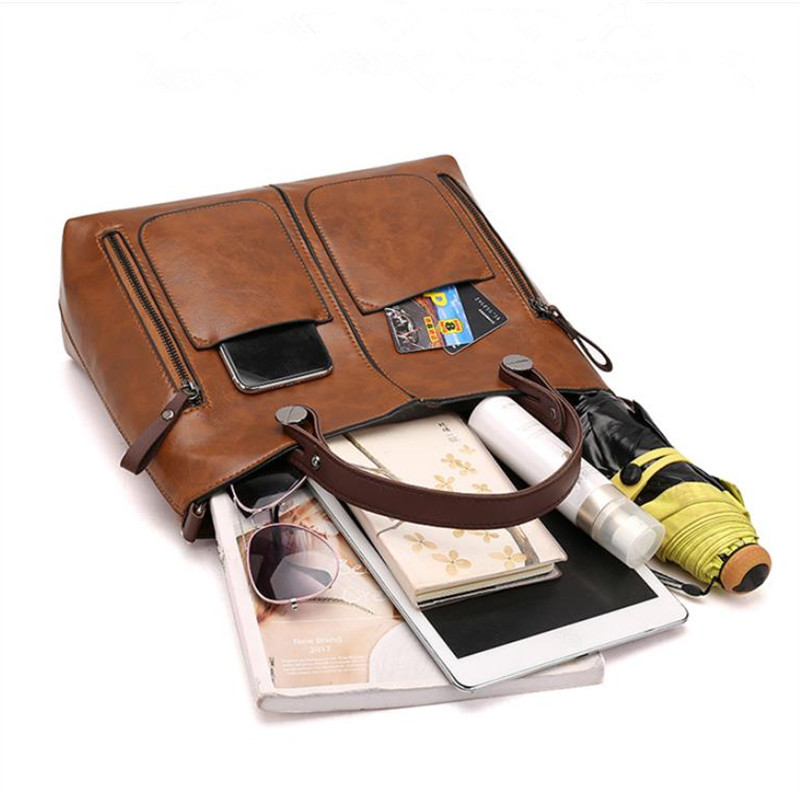 Bolsa de ombro de couro retrô  - Women'S Vegan Bags avaliação e preço
