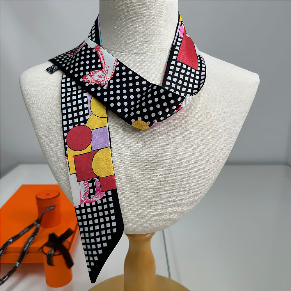 5*90cm nova sela lenço de seda - Women Bags Wholesale avaliação e preço