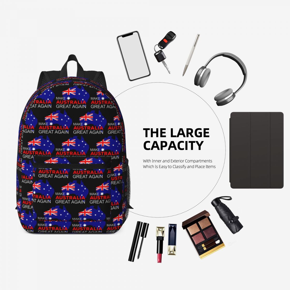 Mochila Make Australia Great A - Women Bags In Australia avaliação e preço