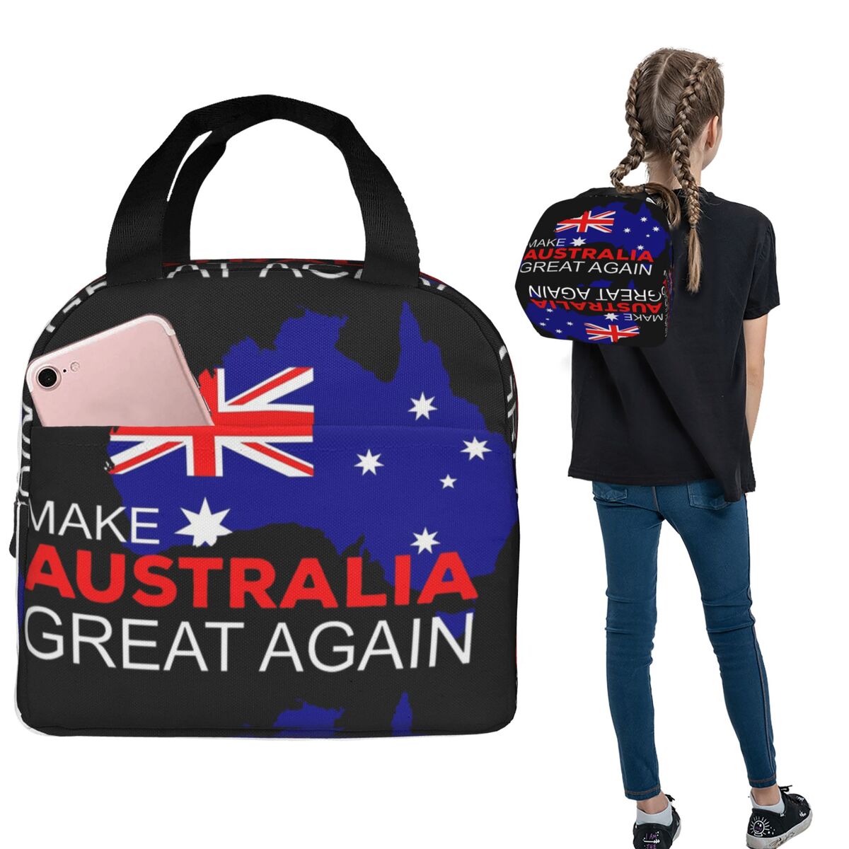 Lancheira Térmica Isolada para - Women Bags In Australia avaliação e preço